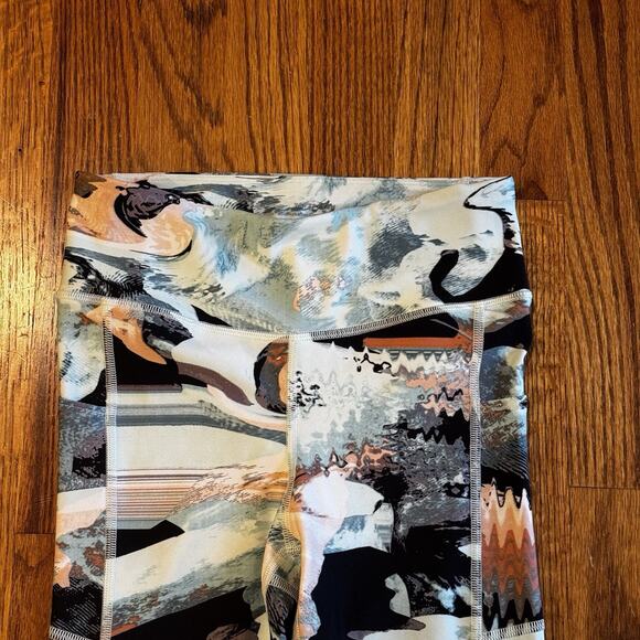 Under Armour Womens XS Leggings HeatGear Compression Crop Activewear Athleisure - Picture 4 of 12